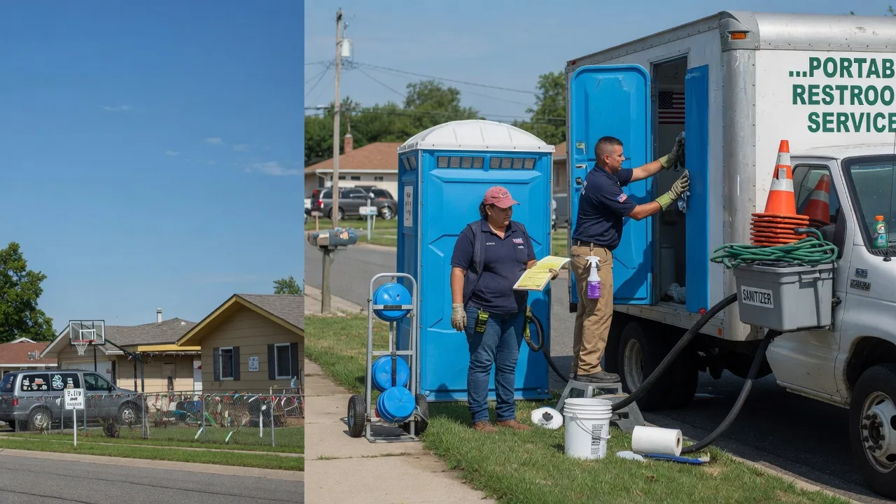 Portable Toilet Rental in Wilson, KS near me